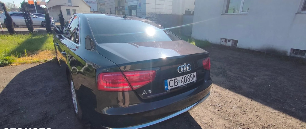 Audi A8 cena 84000 przebieg: 195680, rok produkcji 2012 z Bydgoszcz małe 154